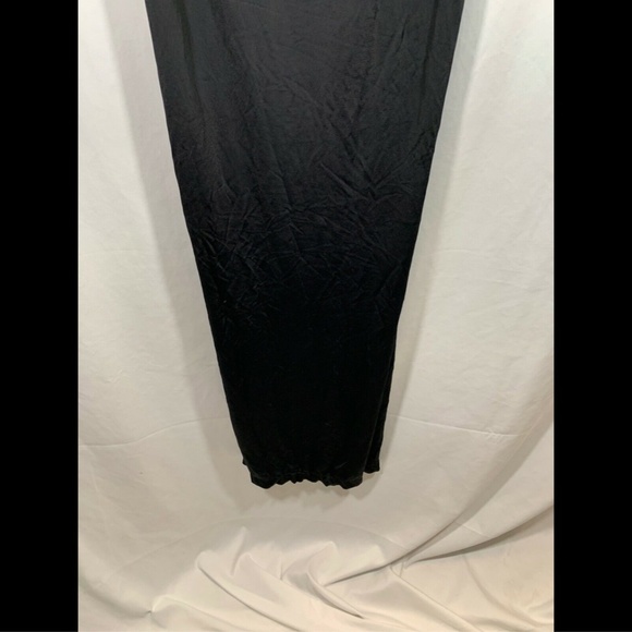 NEW $400 WOLFORD Shiny Viscose Strappy Dress‎ in Black [SZ Small ] - Picture 7 of 8